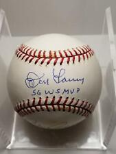 Don Larsen Dusty Rhodes Johnny Podres Signed 54 55 56 WS MVP Baseball JSA COA picture