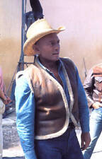 Almeria Spain Yul Brynner during the filming of Katlow 1971 OLD PHOTO picture