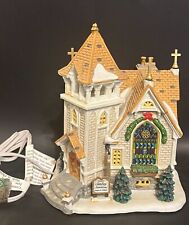 Lemax 2009 Carole Town Collection Holy Trinity Church  Christmas READ picture