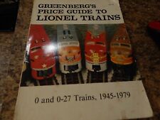 Greenberg's Price Guide To Lionel Trains O and O-27 Trains, 1945-1979  picture