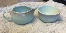 Taylor Smith Taylor MINT & SPICE Creamer Milk Pitcher And Sugar Bowl picture