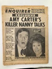 National Enquirer Tabloid March 1 1977 Jerry Lewis and Jill Choder picture