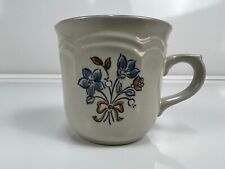 Coffee Mug TeaCup Cordella Stoneware Bluet Pattern Made in Japan Vintage 10 OZ picture