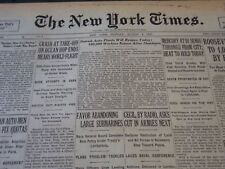 1930 AUGUST 4 NEW YORK TIMES - DETROIT AUTO PLANTS WILL OPEN TODAY - NT 5697 picture