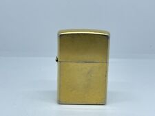 2003 Zippo Brass Lighter 03 Gold Tone ~ Case K 03 Inside J 03 ~ USA Made picture
