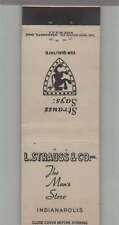 Matchbook Cover - Early Levi Strauss & Co Men's Store Indianapolis, IN picture