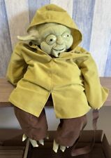 Star Wars Disney Rare Yoda Backpack Plush Lucas Film Jedi Master 24 Inches GUC picture