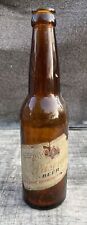 1930's 12oz PILSNER BEER DICK BROS. BREWING CO. QUINCY ILL. picture