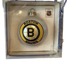 Vintage Boston Bruins NHL Christmas Tree Ornament Sports Collectors Series RARE picture