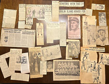 Huge Lot Goose Goslin Detroit Washington Senators Newspaper Clippings 1920s 30s picture