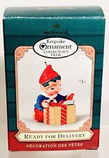 Hallmark Keepsake Ornament Ready For Delivery 2001 Collectors Club picture