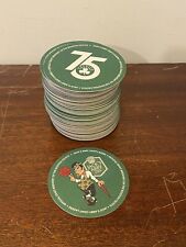 Boston Celtics 75th Anniversary Jack's Abby Beer Coasters RARE 75 Total picture