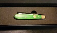 Boker Green Bone Two Blade Trapper Pocket Knife 110717SOI picture