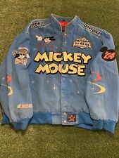 Vtg 2004 JH Design Mickey Mouse Daytona 500 Racing Jacket Size 3XL picture