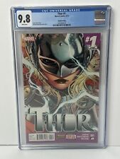 Thor #1 Fourth Print Marvel Comics 2015 CGC 9.8 Jane Foster Becomes The New Thor picture