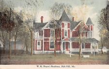 Rich Hill MO Missouri W. K. Royce Residence Mansion Early 1900s Vtg Postcard A34 picture