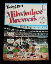 Today s 1971 Milwaukee Brewers MLB Vintage Baseball Ephemera picture