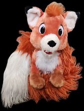 Disney Parks Fox And The Hound Todd Plush 12” With 42” Long Tail Store Boa Scarf picture