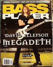 BASS PLAYER Magazine Holiday 2010 Dave Ellefson Megadeth Tool   picture