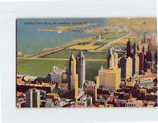 Postcard Looking South Along the Lakefront Chicago Illinois USA picture
