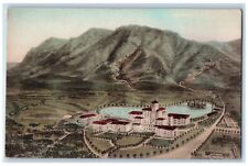 c1940 Bird's Eye View Broadmoor Hotel Colorado Springs Colorado Vintage Postcard picture