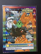 Digivolve Champions 1999 Upper Deck Digimon Silver Prism Exclusive Preview #3 picture