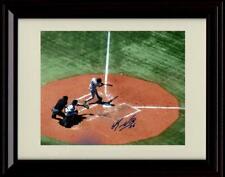 Gallery Framed Eduardo Nunez - At Bat From Overhead - New York Yankees picture