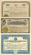 Elgin Motor Car Corporation - Set of 3 - Automotive Stocks picture