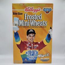 Vtg Sealed 1995 Commemorative Kellogg's FROSTED MINI-WHEATS JEFF GORDON Cereal  picture