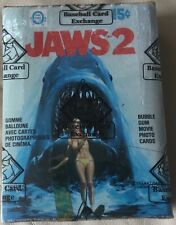 1978 O-Pee-Chee - Jaws 2 Wax Box..BBCE Authenticated Sealed picture