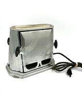 Vintage Art Deco Son Chief Series 680 Chrome 2 Slice Electric Toaster picture