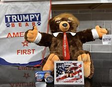 Trumpy Bear with Limited Edition Coin, Bag, Certificate of Authenticity RARE picture