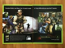 Half-Life: Counter-Strike Xbox PC 2003 Print Ad/Poster Official FPS Promo Art picture