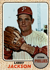 1968 Topps #81 Larry Jackson Philadelphia Phillies picture
