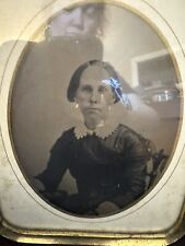 1800’s Antique Tintype Framed Photo picture