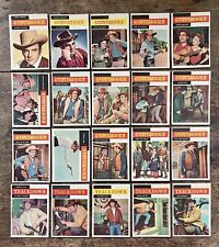 1958 Topps TV Westerns Complete Vintage Trading Card Set (71) Cards Cowboys picture