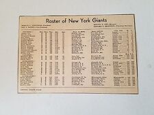 Giants 1969 Sunday Bulletin Team Panel Willie Mays Juan Marichal Gaylord Perry picture