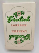 Vintage Deck of Playing Cards Souvenir Advertising Grolsch Lager Beer picture