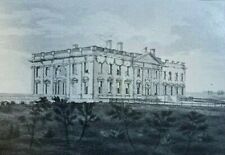 1906 Washington Captured by the British War of 1812 illustrated picture