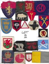 Authentic British Army Sign Patch Lot of 20--Lot B picture
