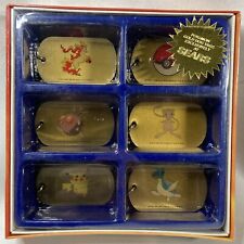 Vintage Pokémon Dog Tags Box 67 Rare Mid 1990's for Sears Stores U162 picture
