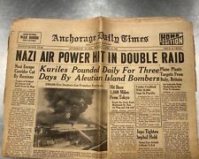 APRIL 13, 1944 WORLD AT WAR NEWSPAPER-LOTS OF LOCAL & WORLD WAR 2 NEWS picture