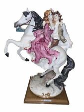 Giuseppe Armani Sculpture 1983  Signed 625 C  Couples on Horse Rare picture