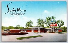 Postcard Sands Motel Fort Smith Arkansas Western Motels picture