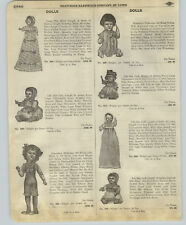 1918 PAPER AD 9 PG Schoenhut Wood Wooden Dolls Steel Hinges Cowgirl Soldier Boy picture