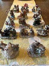 Vintage new old stock charming tails mice 14 piece  picture