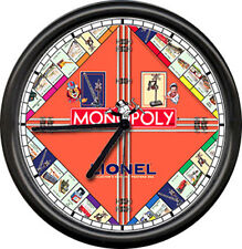 Lionel Train Monopoly Game  Advertising Sign Wall Clock picture