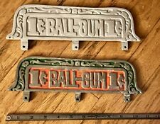 Lot of 2 Original c.1926 Caille Penny Ball Gum Vender Marquees picture