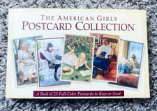 Vintage American Girl Postcard Collection Book of 25 Full Color Postcards picture