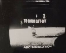 Original 1969 Vtg Landing Nasa Apollo 11 on Tv Photo Moon Lift off Simulation #2 picture